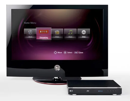 LG: Blu-Ray & Netflix