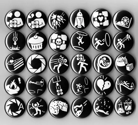 Portal Mini Magnets
