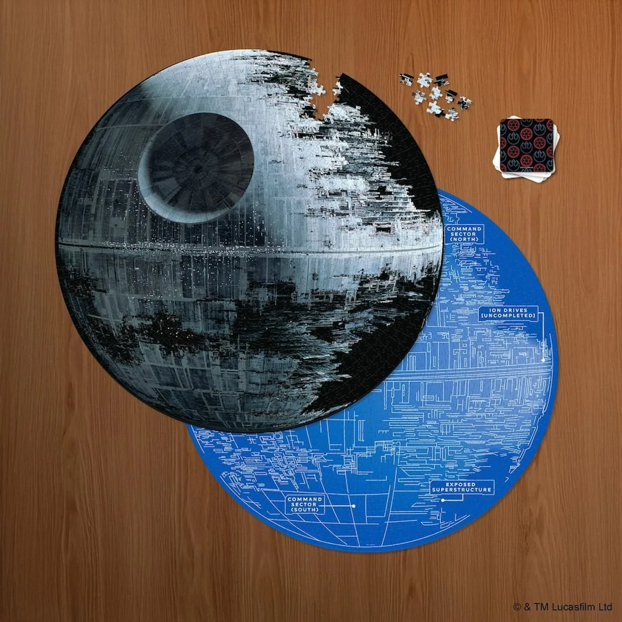 Star Wars Death Star Jigsaw Puzzle + Trivia