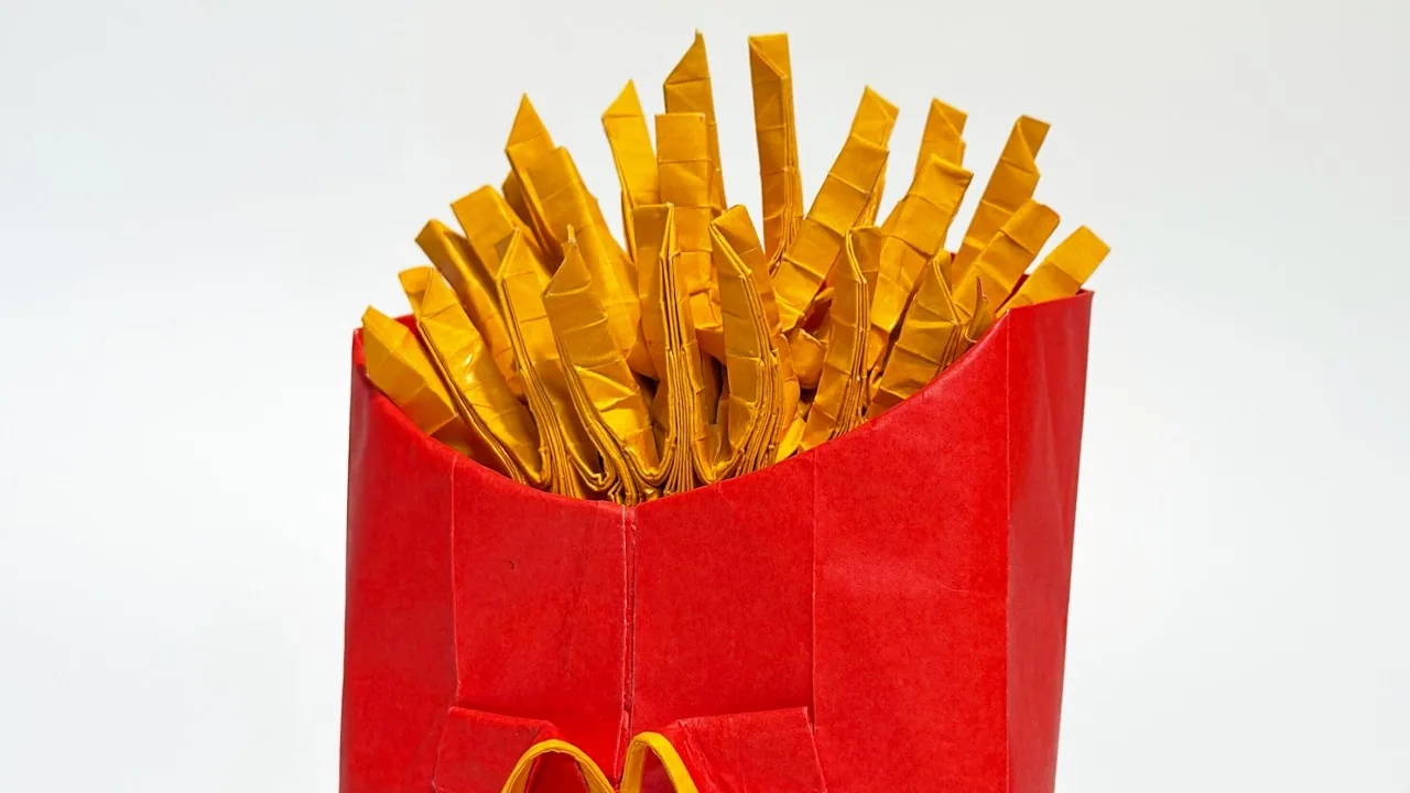 McDonald’s French Fry Origami