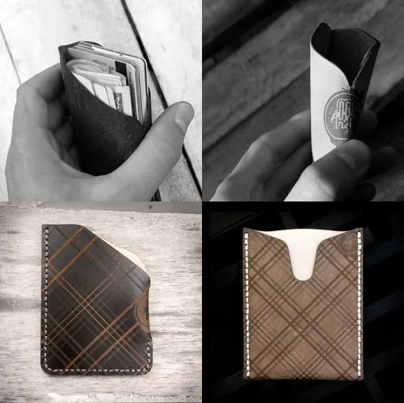 Makr Tonal Plaid Wallets