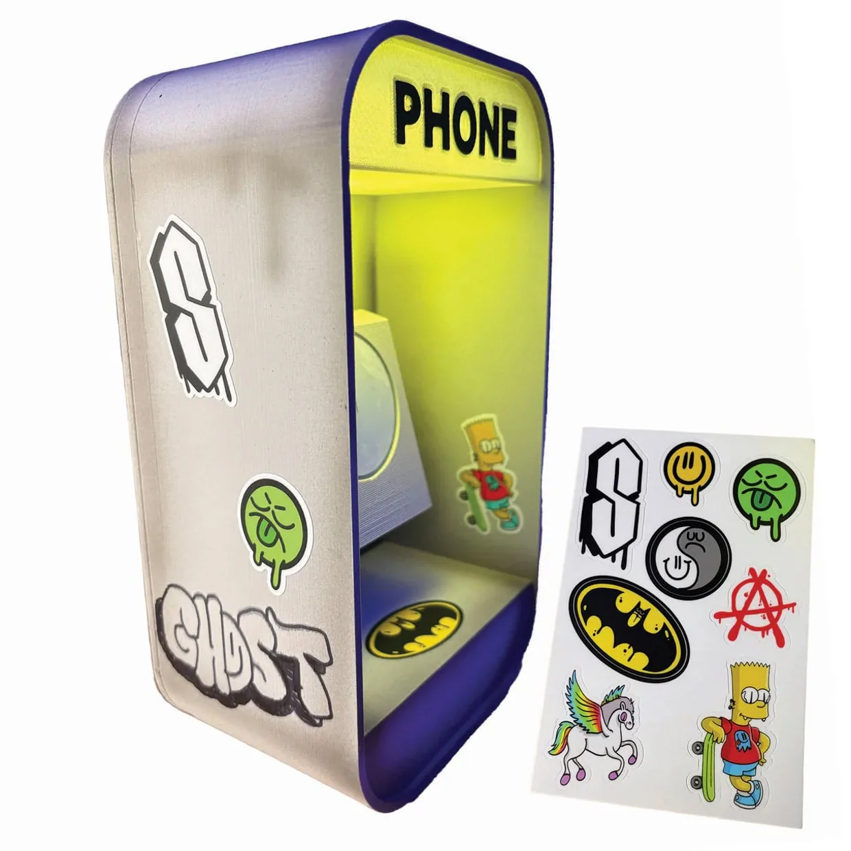 Phone Booth Wireless Phone Charger