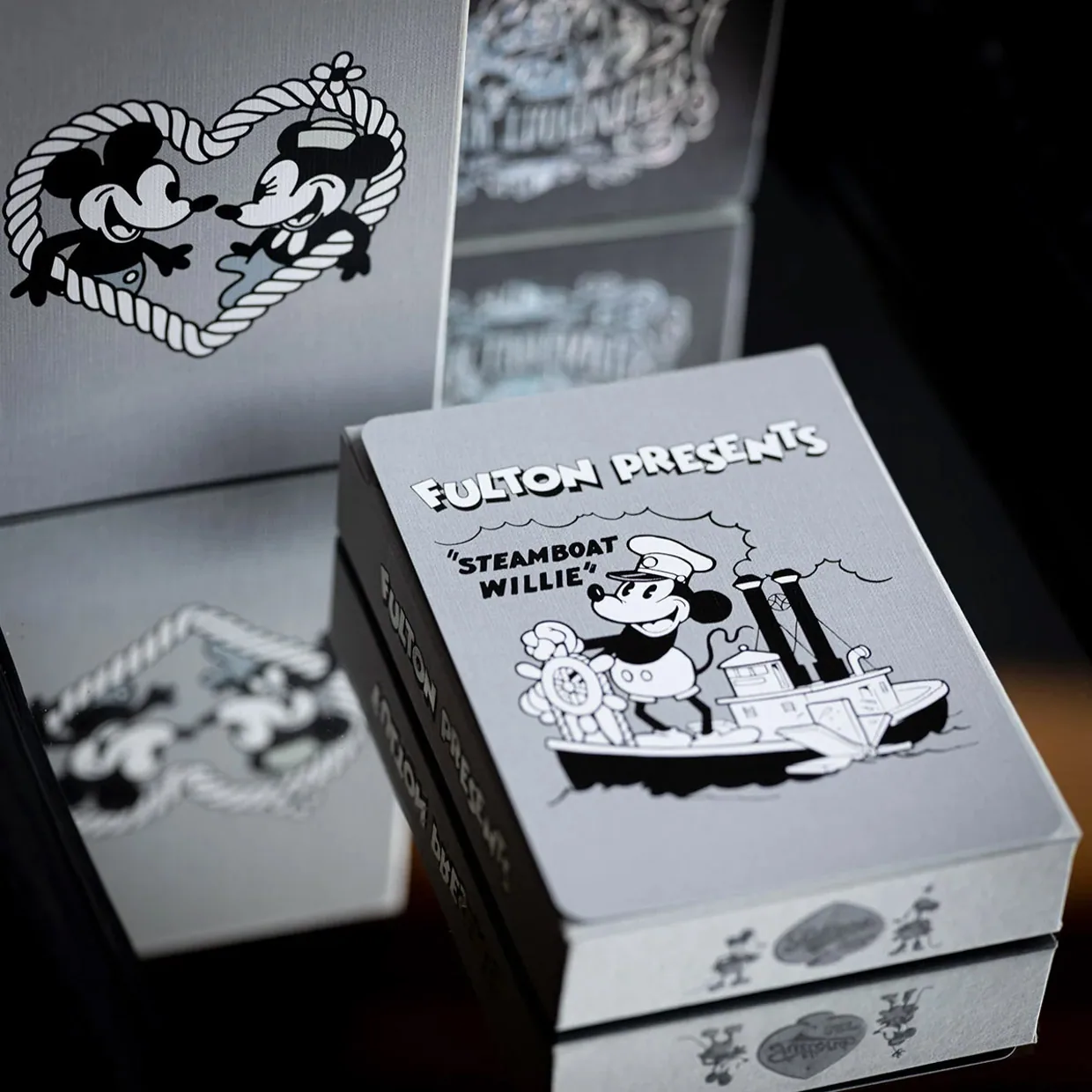 Fulton Steamboat Willie Playing Cards