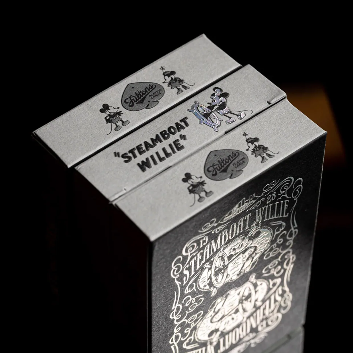 Fulton Steamboat Willie Playing Cards