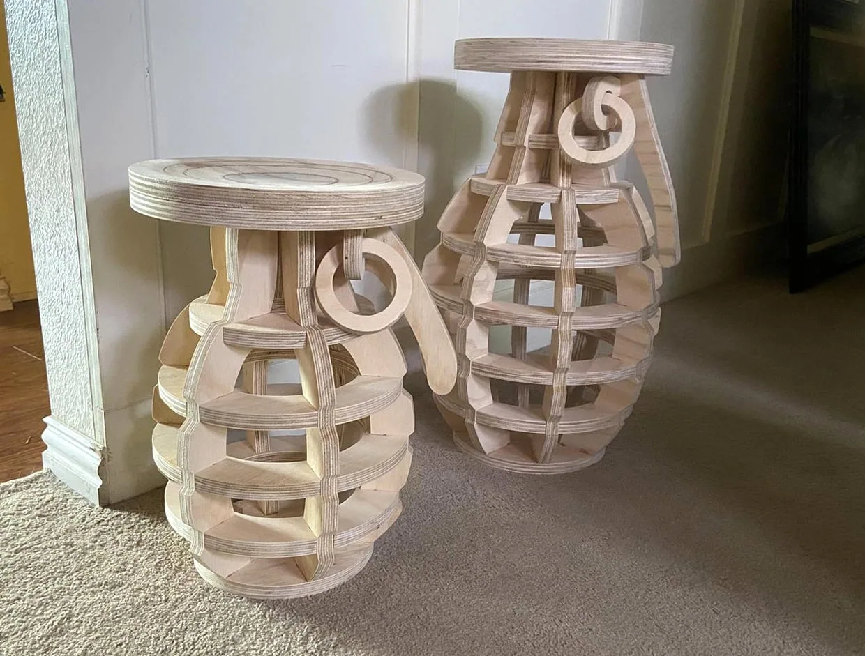 Grenade Side Tables