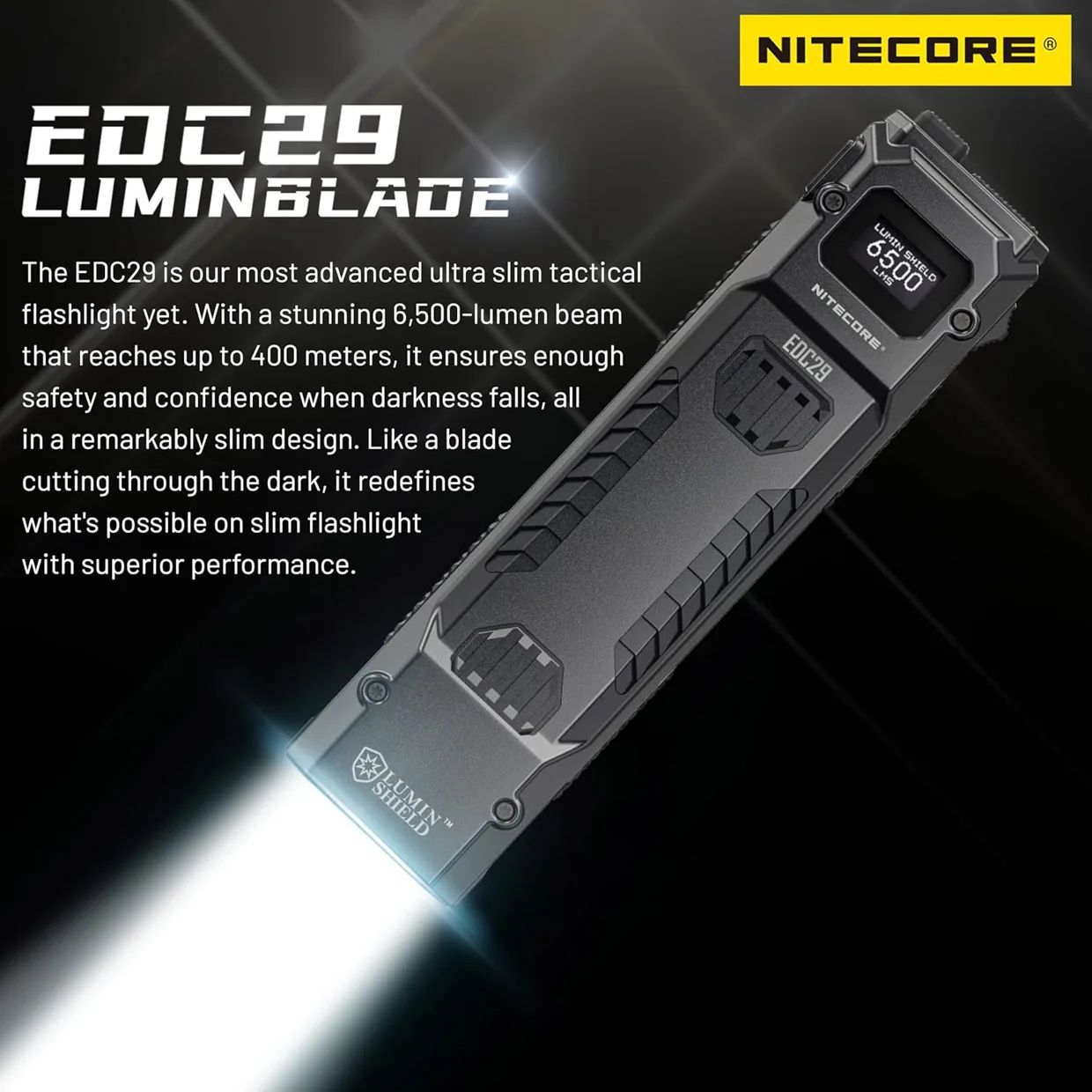 Nitecore EDC29 Luminblade Flashlight