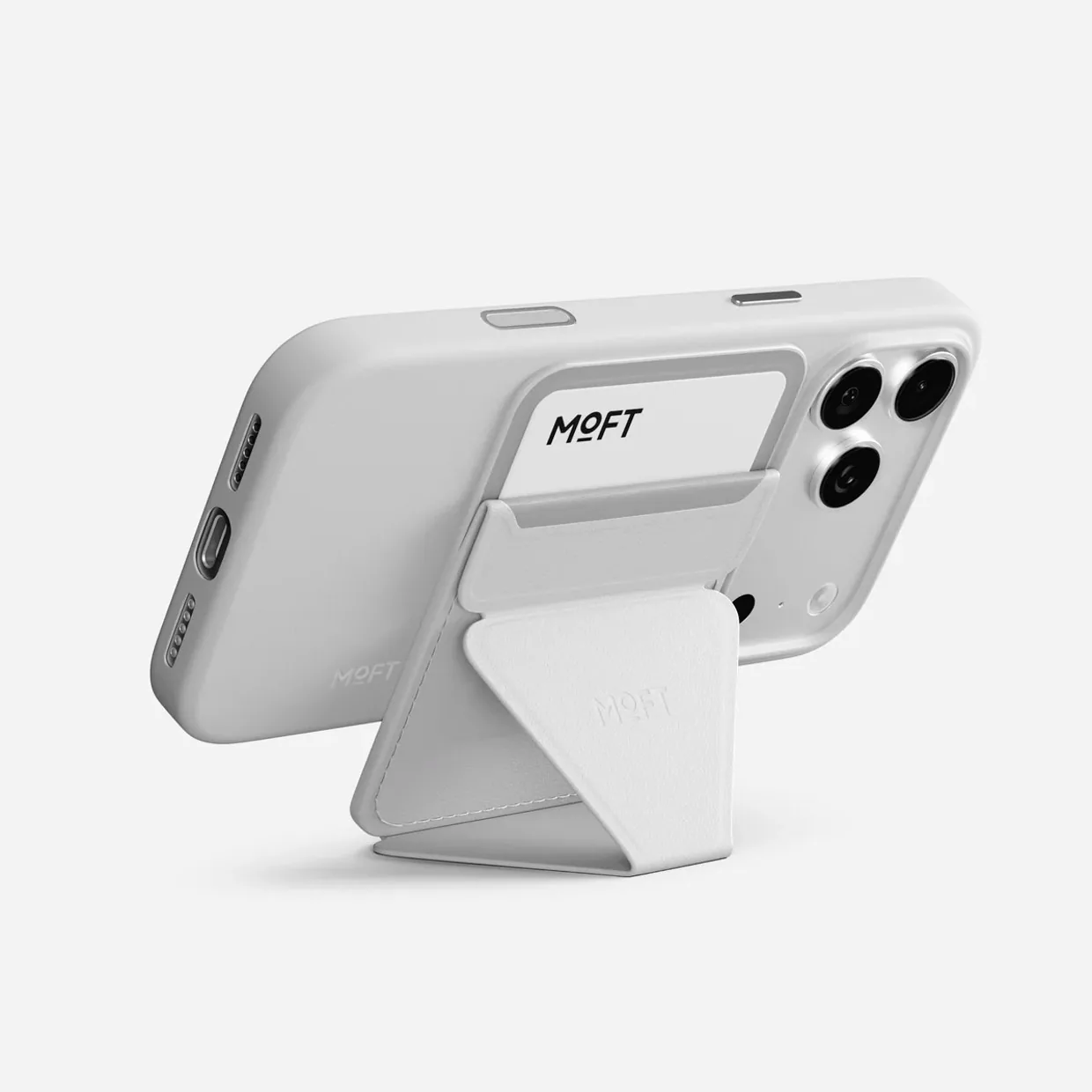 Moft Trackable MagSafe Wallet + Phone Stand