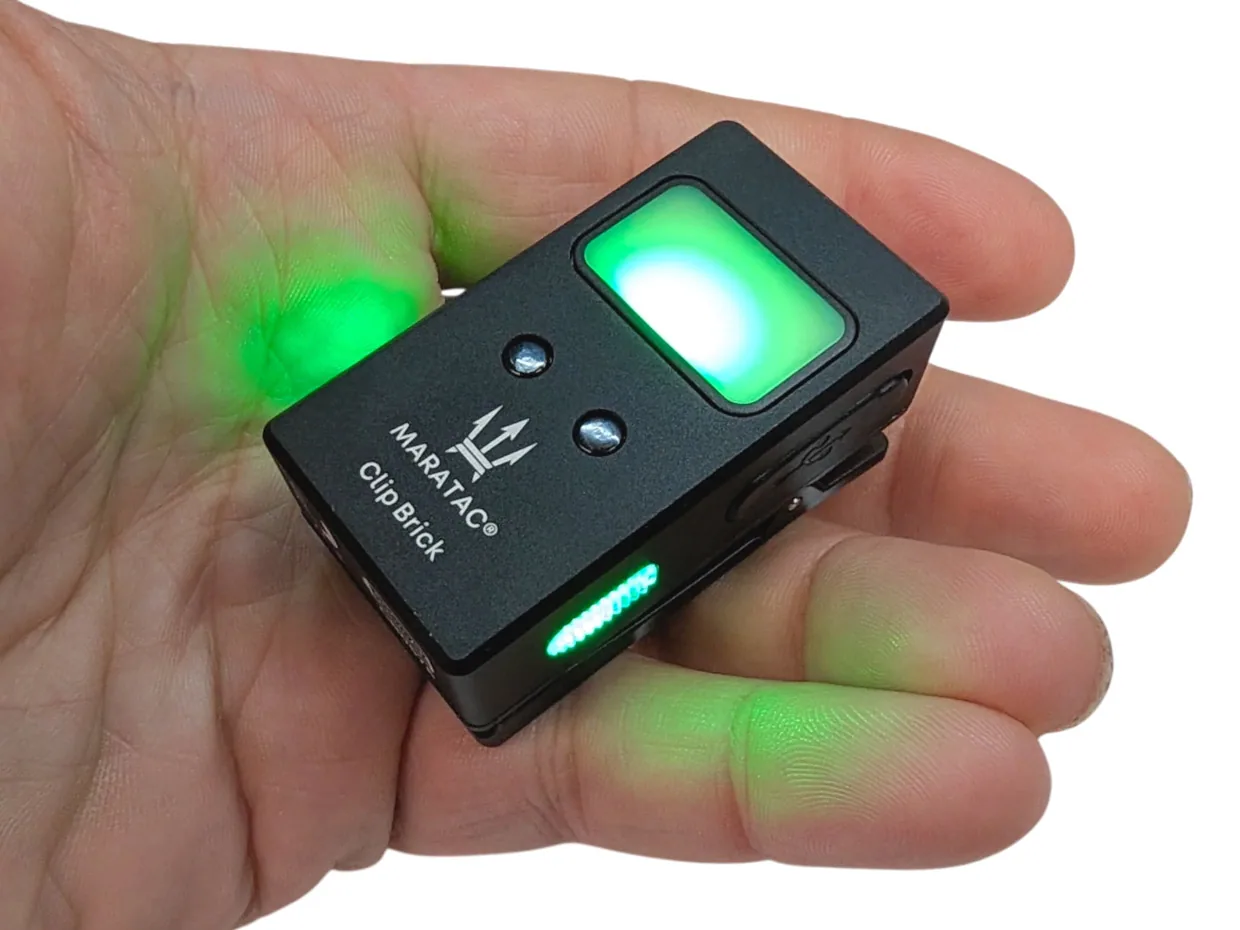 Maratac Clip Brick LED Hands-Free Flashlight