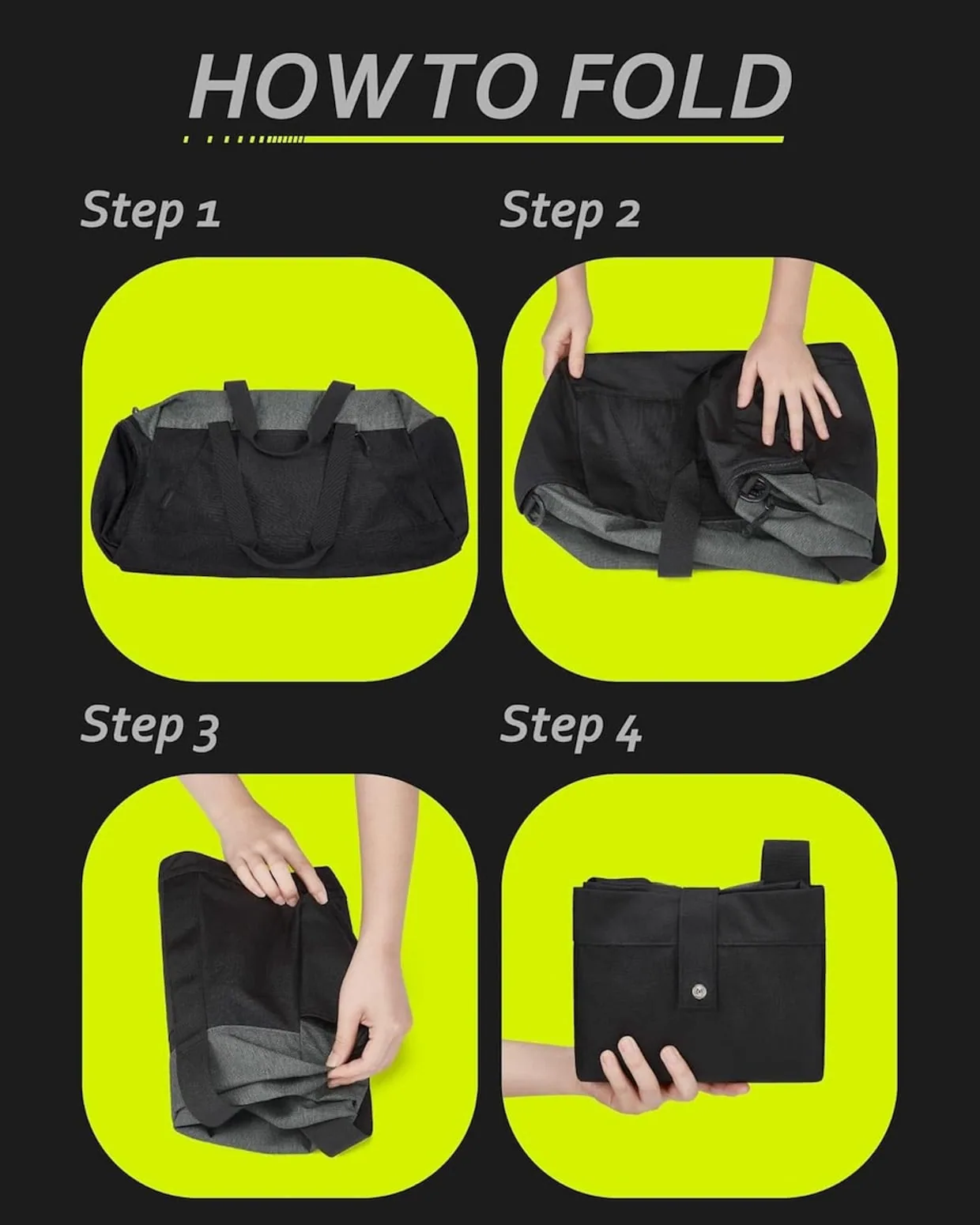 Bagsmart Foldable Gym Bag