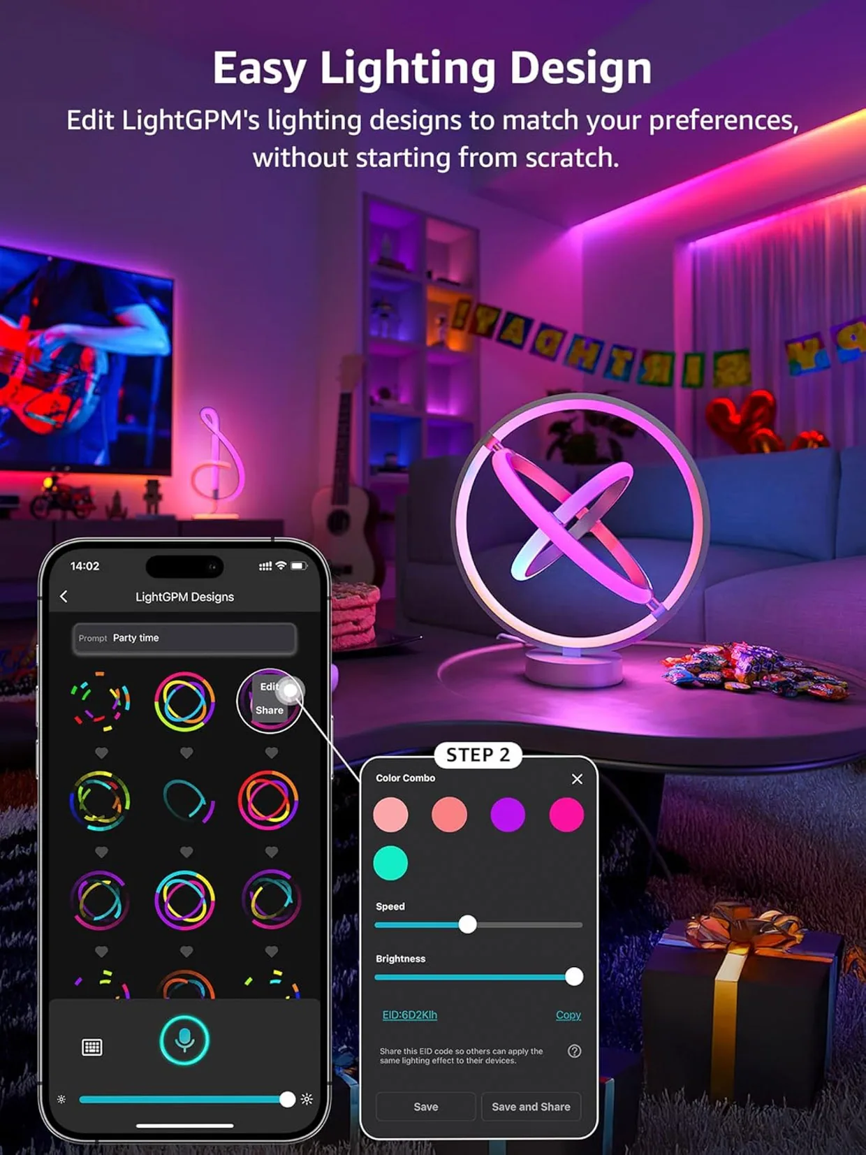 Lepro TB1 RGB Planets Lamp