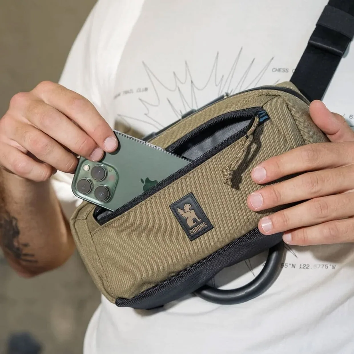 Chrome Micro Kadet 3L Sling Bag