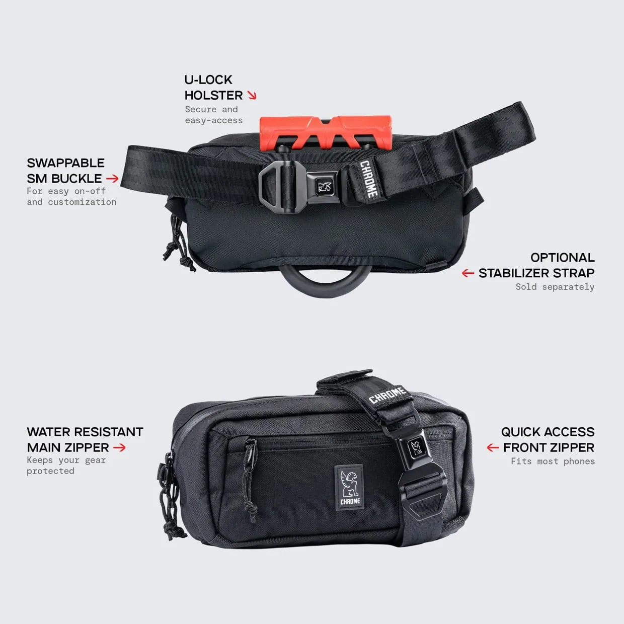 Chrome Micro Kadet 3L Sling Bag