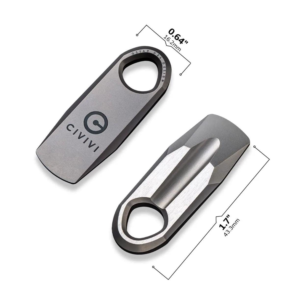 Mini Titanium Pry Bar