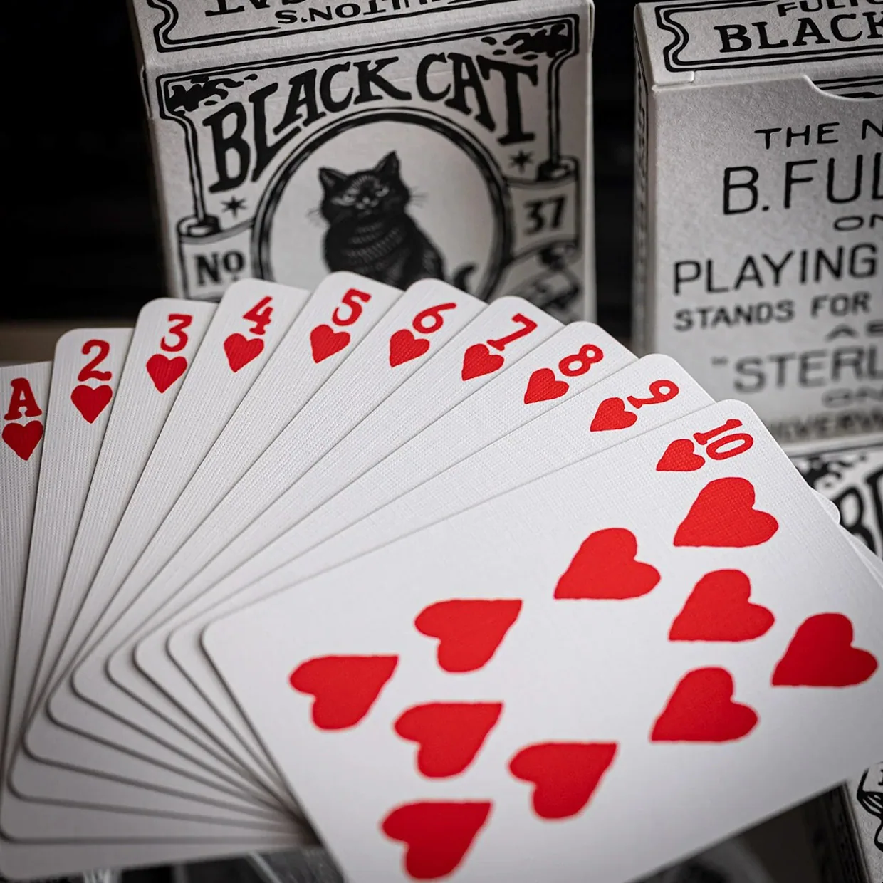 Fulton’s Black Cat Playing Cards