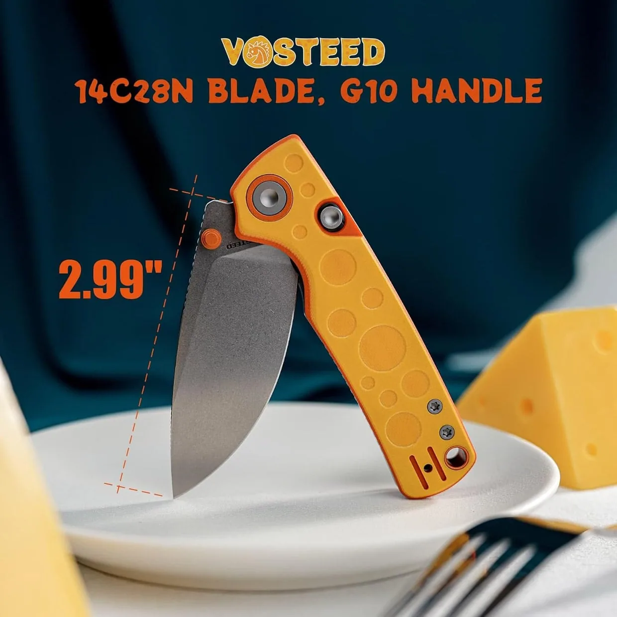 Vosteed CheesePirates Porcupine Knife