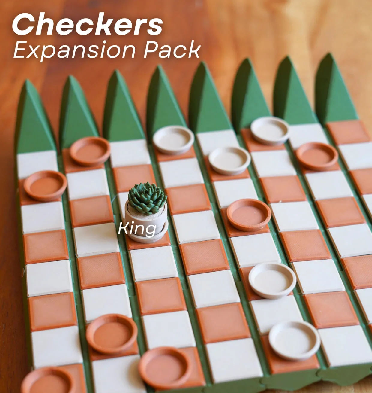 Roll-out Cacti Chess Set