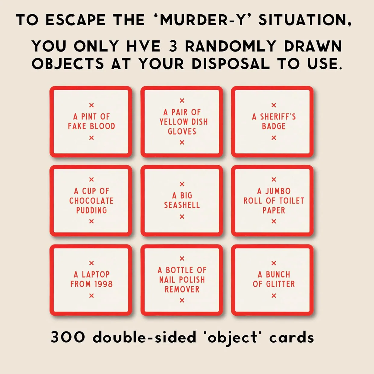 Not Today, Murder: A Party Game