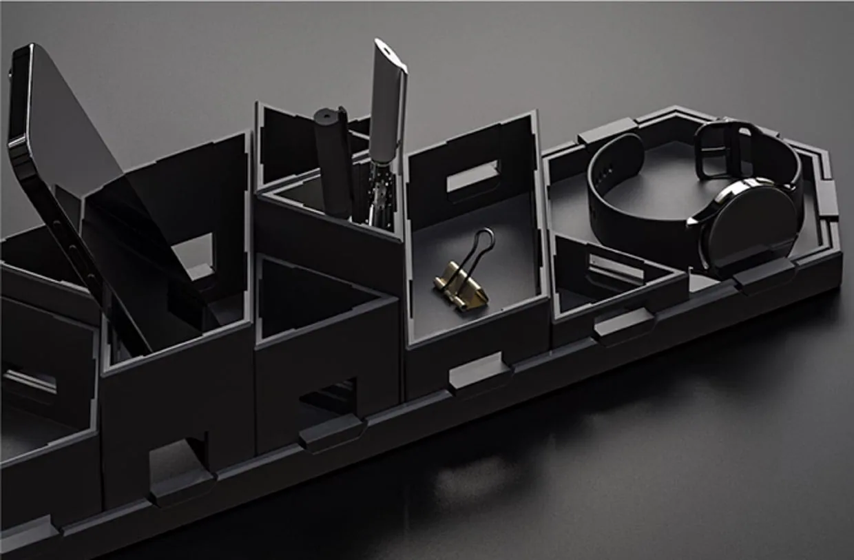 The Museum Modular Desk Organizer