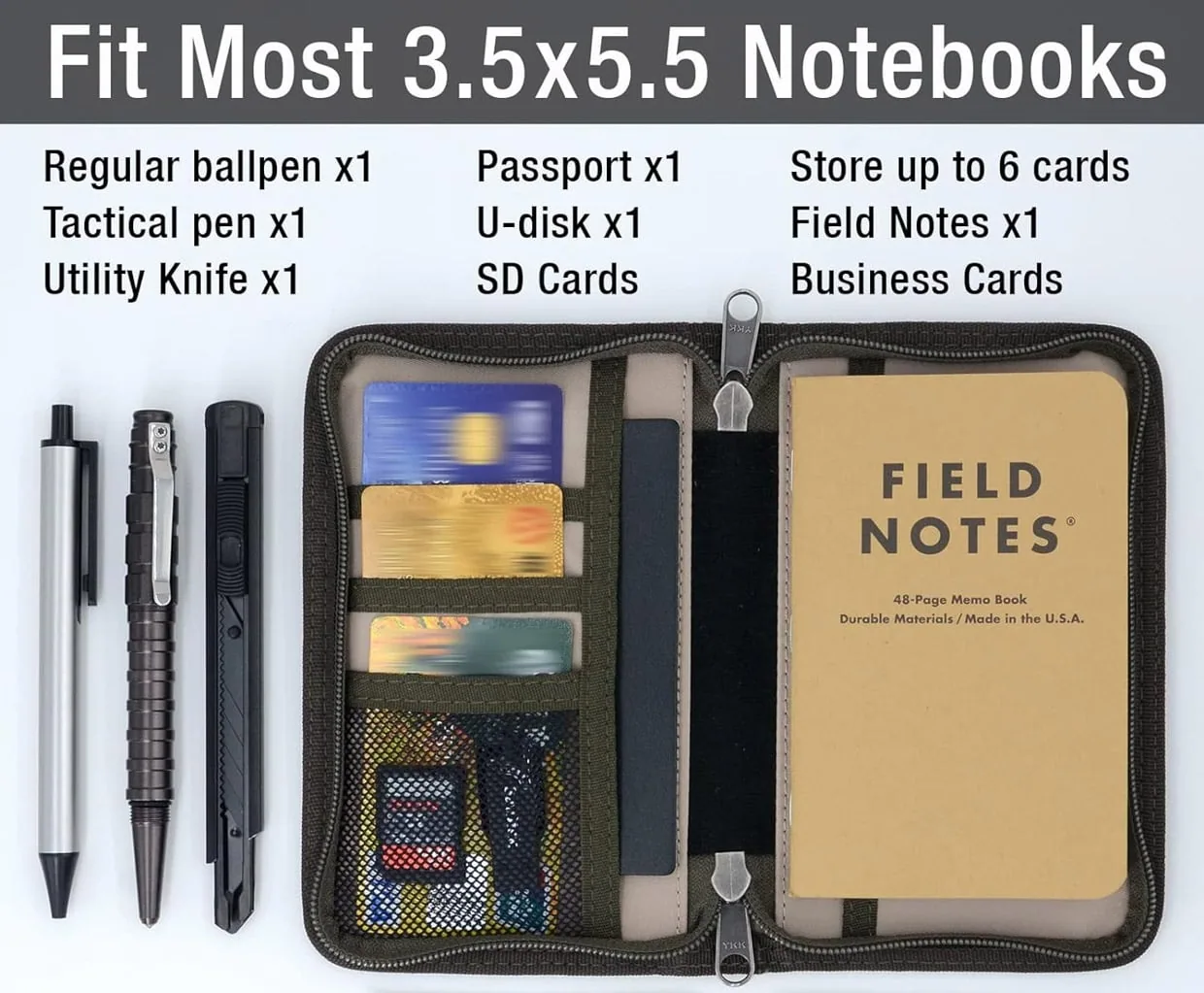 Tintris Field Notes Journal Cover