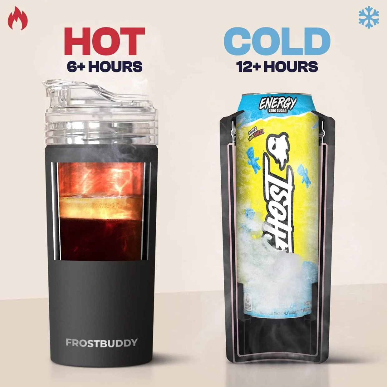 Universal Buddy XL Burnt Titanium Drink Cooler