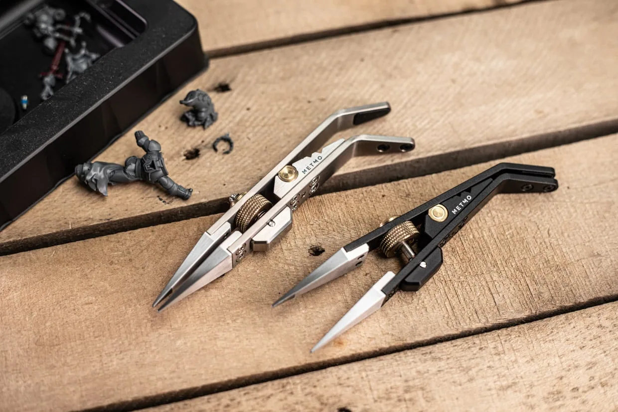 MetMo Precision Grip Locking Tweezers
