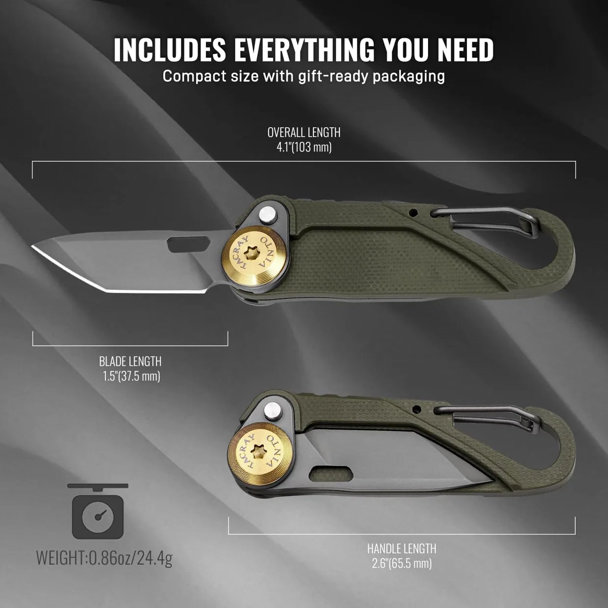 Tacray Vinto Multitool Pocket Knife