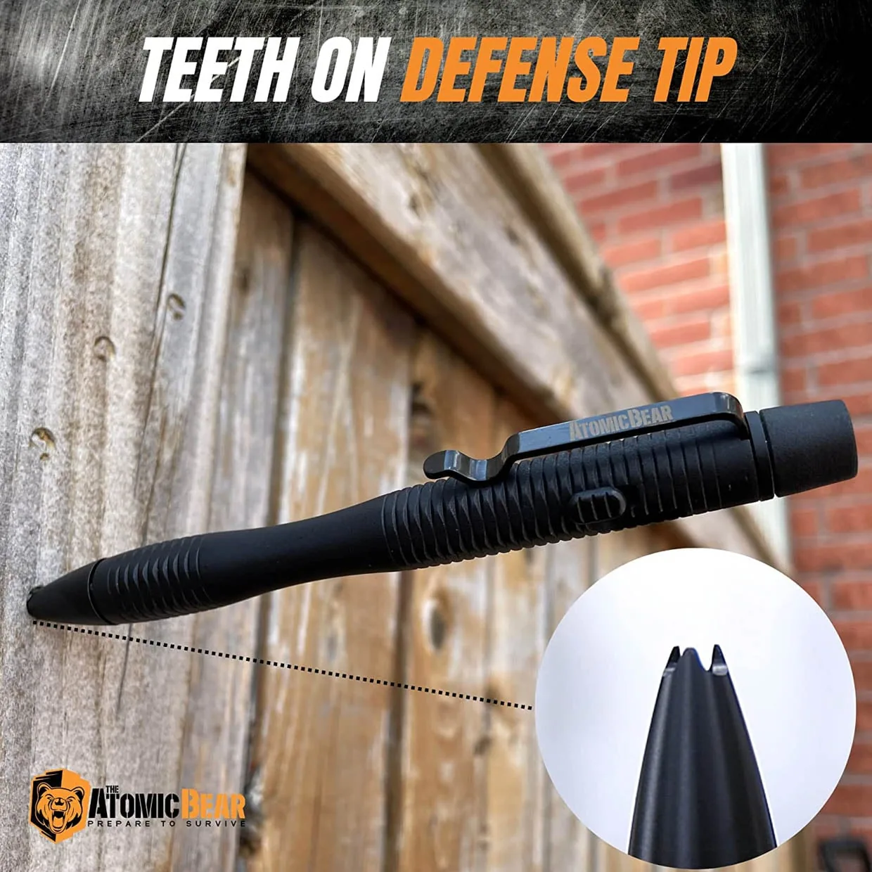 Atomic Bear Tactical Pen