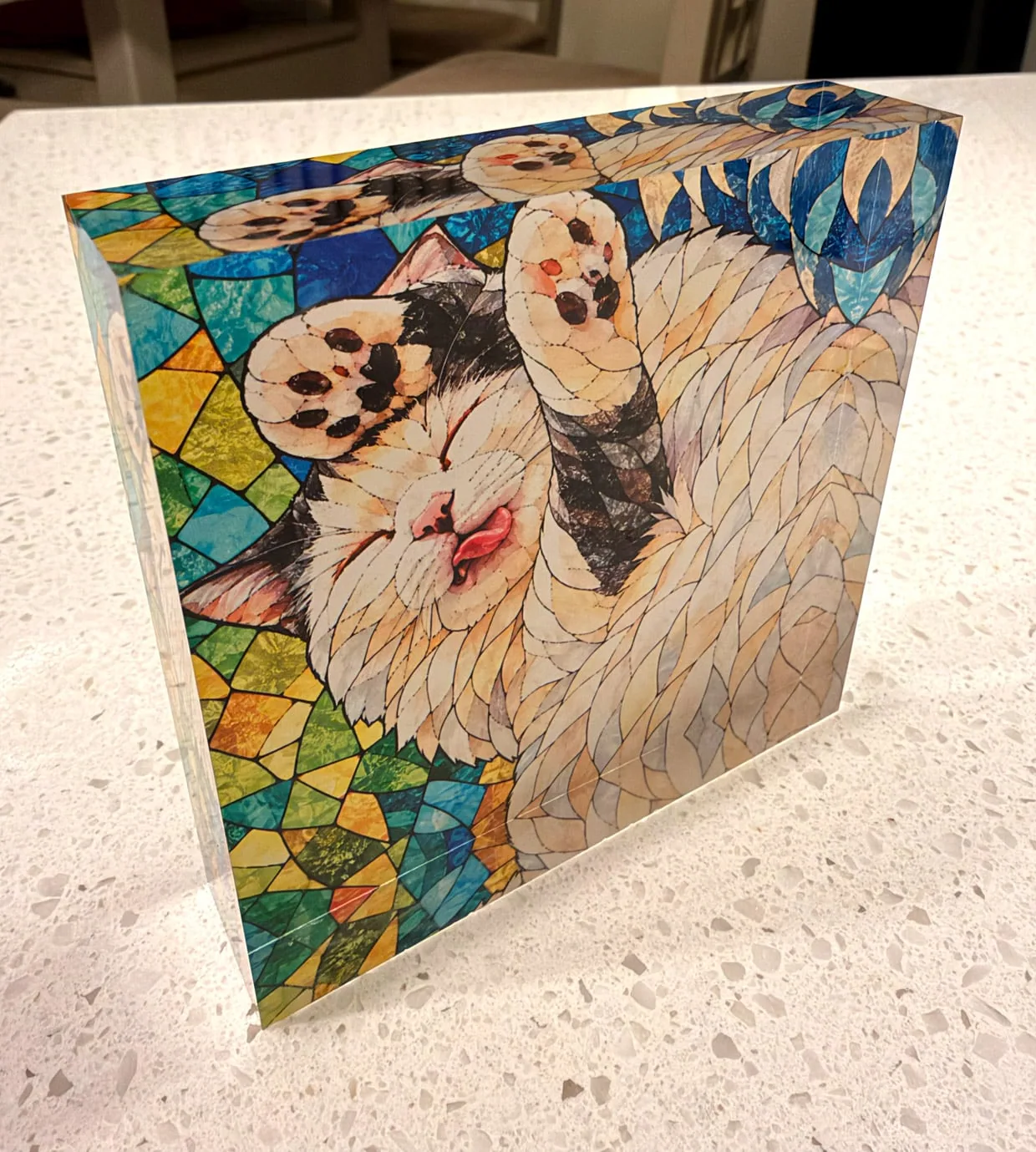 Clever Corgi Custom Acrylic Pet + People Portraits