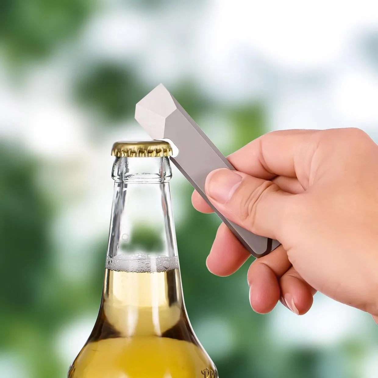 BANG TI Titanium Pry Bar + Bottle Opener