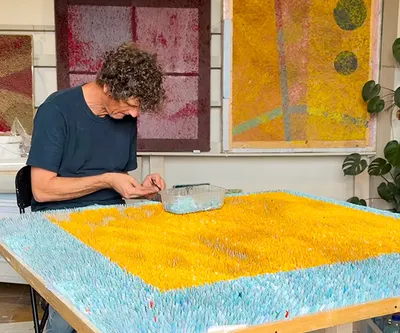 Standing Paper Mosaics