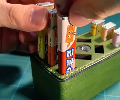 Leather PEZ Carrying Case