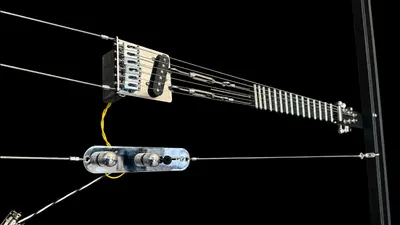 A Guitar with No Neck or Body