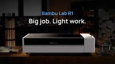 Bambu Lab R1 CO2 Laser Cutter + Engraver