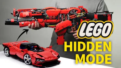 Turning a LEGO Ferrari Into a Blaster