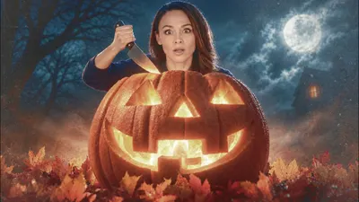 Making a Jack-o-Lantern Cake + Candle