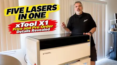 xTool X1 Laser Engraver + Cutter