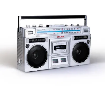 aiwa BackTrack Jr Retro Boombox
