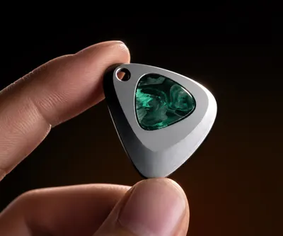 TiTern Titanium + Carbon Permanent Guitar Pick