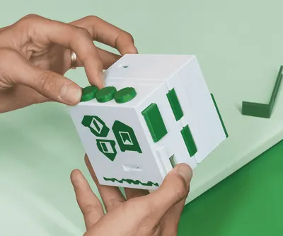 Keebox Green Escape Room Puzzle Box
