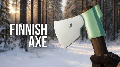 Hand-forging a Billnäs Axe