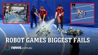 Humanoid Robot Games Fails