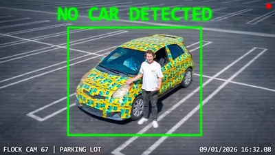 Can You Make a Car Invisible to Flock Cameras?